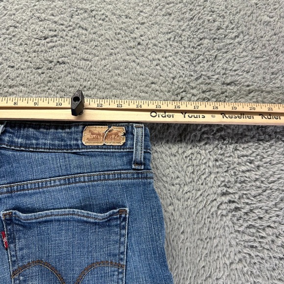 Vintage Levi's Jeans Womens 8 Blue Cotton Denim Skinny Leg Mid-Rise Stretch USA - Picture 9 of 12